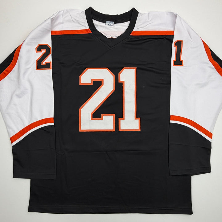 Autographed/Signed Peter Forsberg Colorado Maroon Hockey Jersey JSA COA