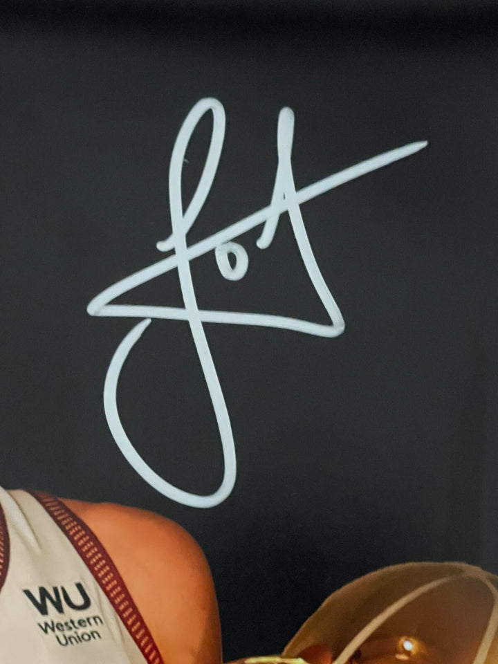 Nikola Jokic Autographed/Signed Denver Nuggets 16x20 Photo JSA 46337