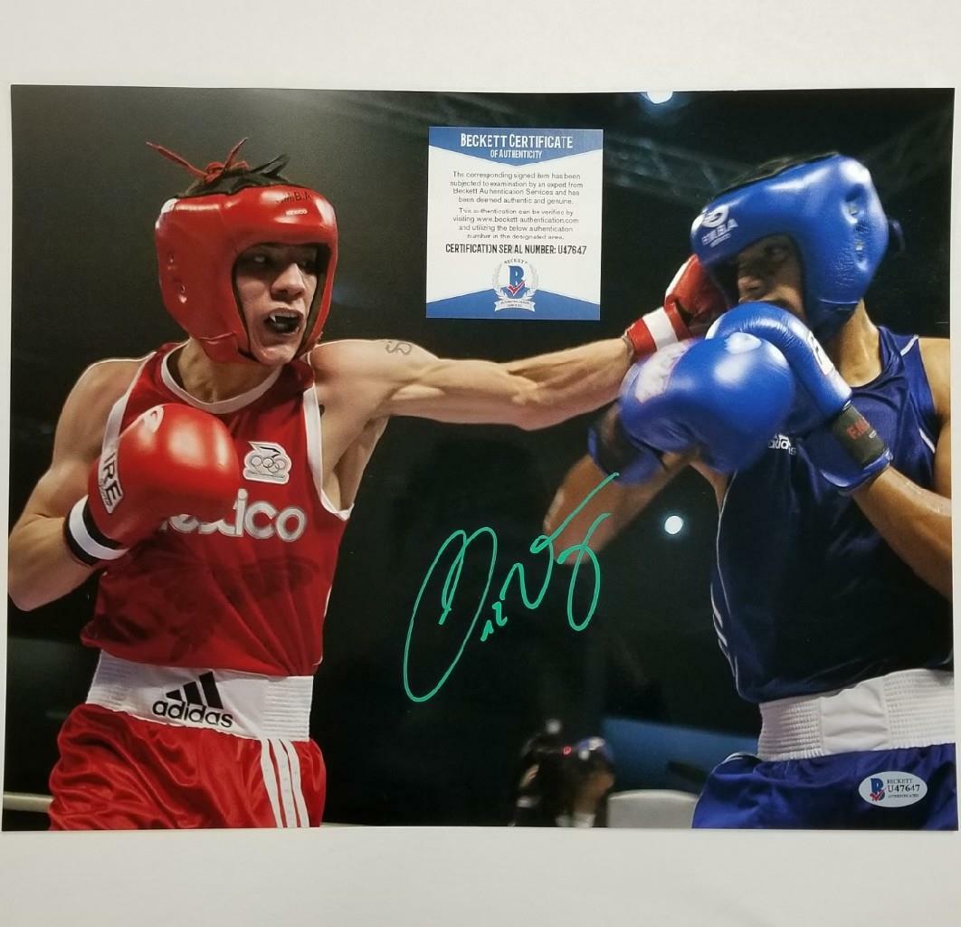 Joseph Diaz Jr. signed 11x14 Photo Boxing Autograph ~ Beckett BAS COA