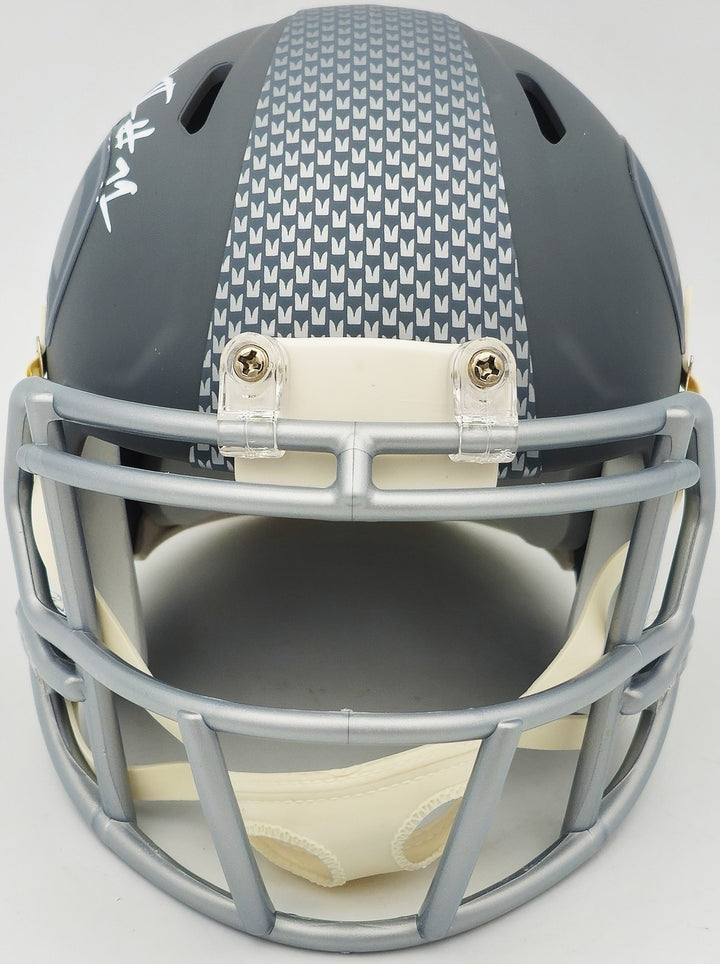 Byron Murphy II Signed Seattle Seahawks Slate Gray Speed Mini Helmet MCS Holo