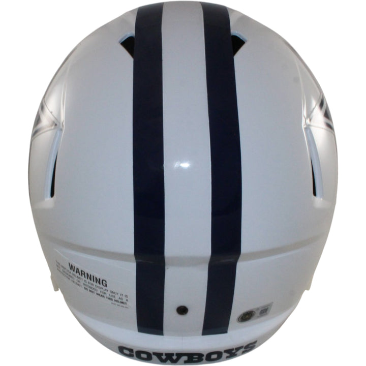Roger Staubach Autographed/Signed Dallas Cowboys F/S 22 Alt Helmet Beckett 57303