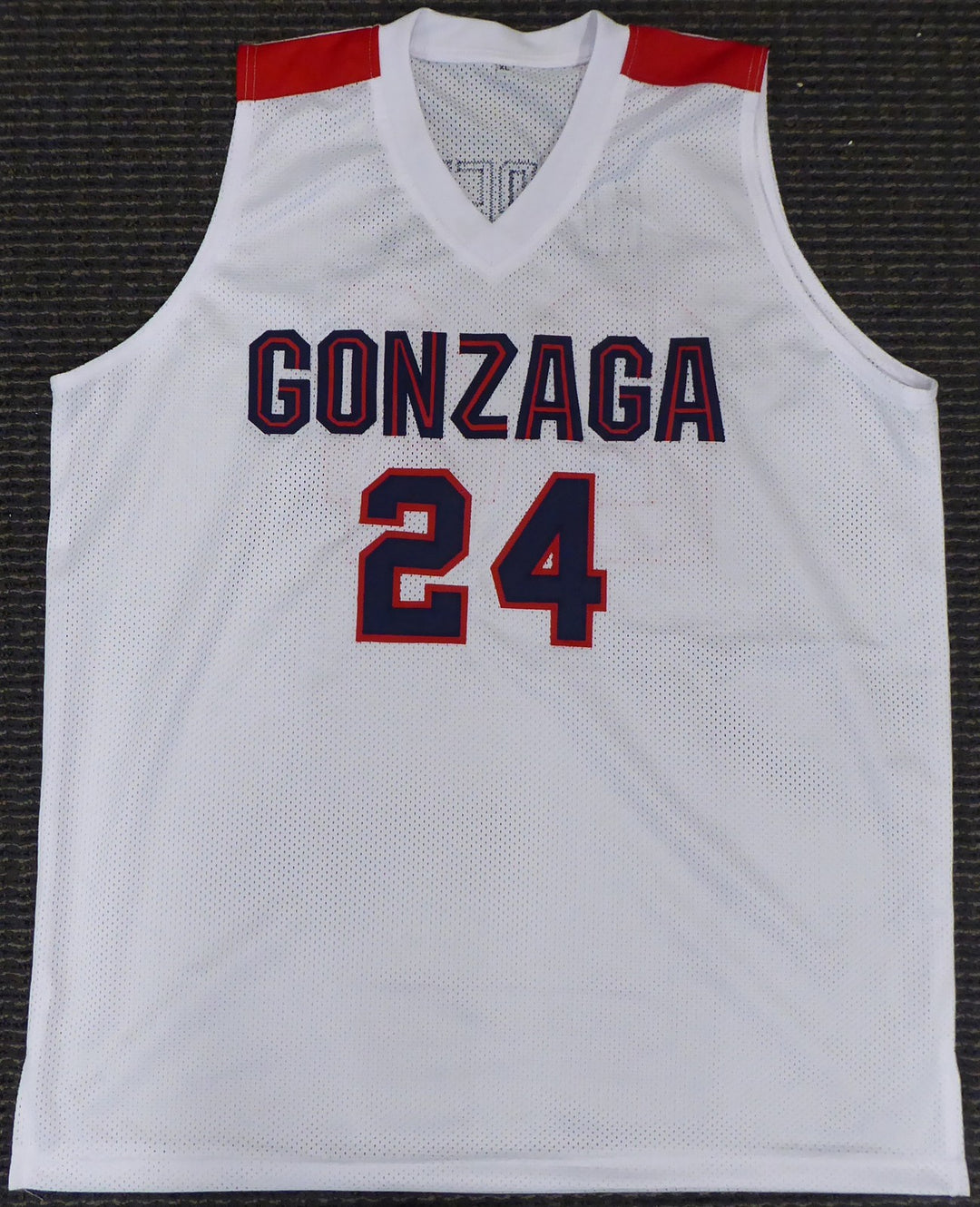 Gonzaga Bulldogs Corey Kispert Autographed Signed White Jersey MCS Holo