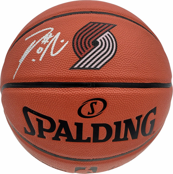 Damian Lillard Signed Spalding Indoor/Outdoor Basketball Trail Blazers Beckett