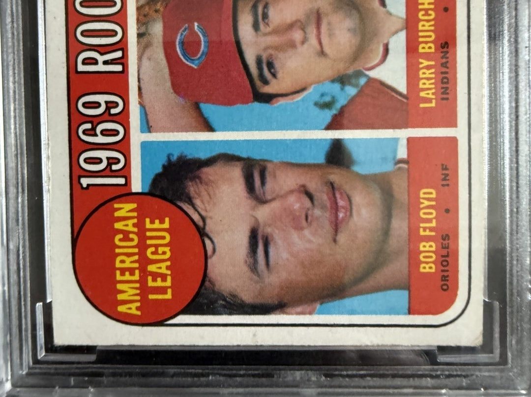 Rollie Fingers 1969 Topps Rookie Stars Card #597 Bccg 8 Graded Ex - Nm HOF