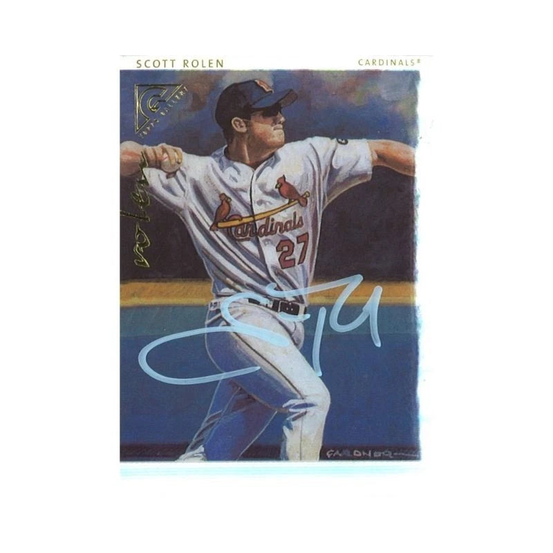 2003 Topps Gallery Scott Rolen Artist Proof Autograph (CX Auth)