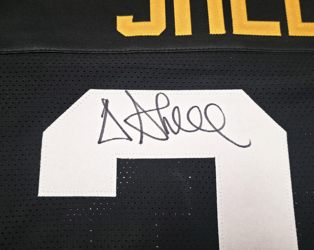 Pittsburgh Steelers Donnie Shell Signed Black Jersey "HOF 20" Beckett Witness