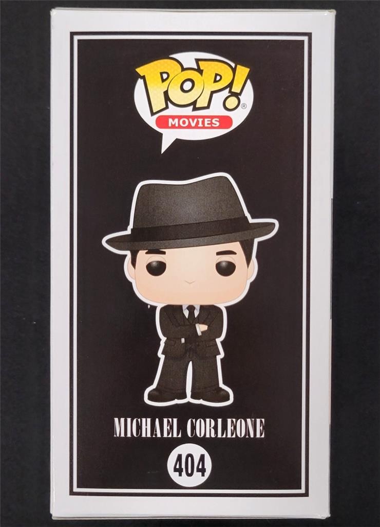 Al Pacino signed Godfather Michael Corleone Funko Pop 404 autograph Beckett BAS
