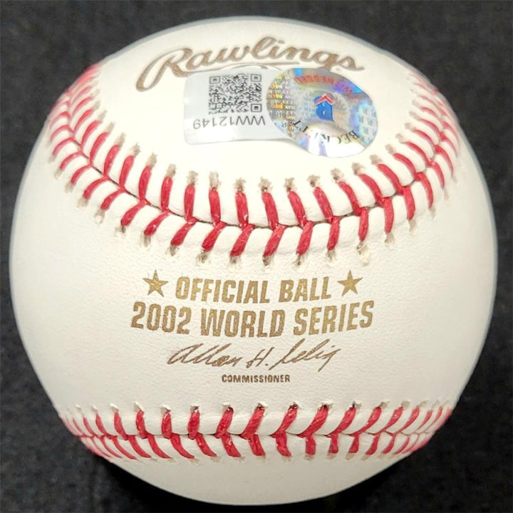 Scott Spiezio signed "Game 6 HR" Angels 2002 World Series Baseball ~ Beckett BAS