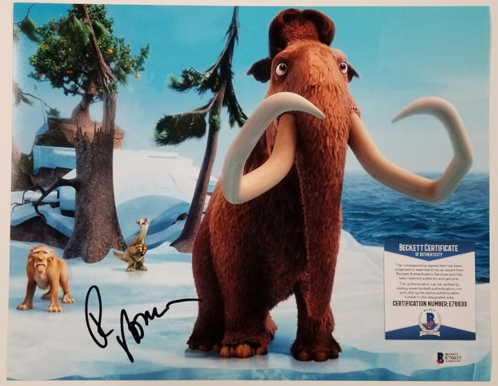 RAY ROMANO Signed Ice Age 11x14 Photo Actor Autograph~ Beckett BAS COA