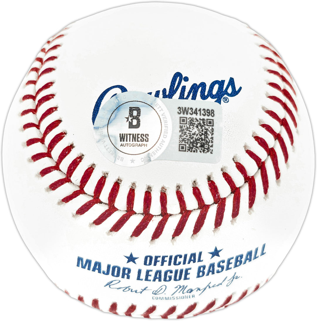Ken Griffey Jr. Signed Official MLB Baseball Seattle Mariners Beckett Witness