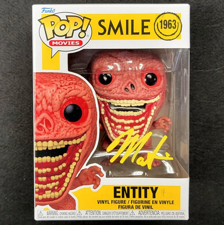 Marti Matulis signed Smile Entity Funko Pop 1963 autograph Beckett BAS Witness