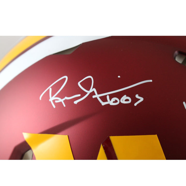 Russ Grimm Signed Washington Commanders Pro 25 Alt Helmet 3 insc Beckett 54595
