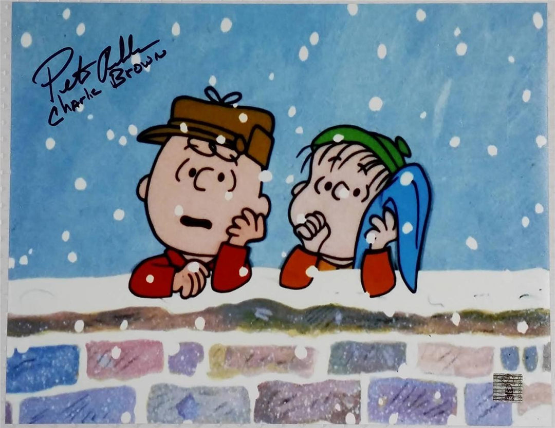 Peter Robbins voice Of Charlie Brown Signed 11x14 Photo w/ CB Authentic Hologram