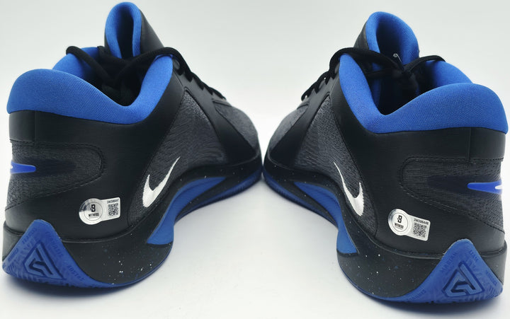 Giannis Auto 2024 (PE) Promo Duke Nike Zoom Freak 6 Game Shoes Size 17 Beckett