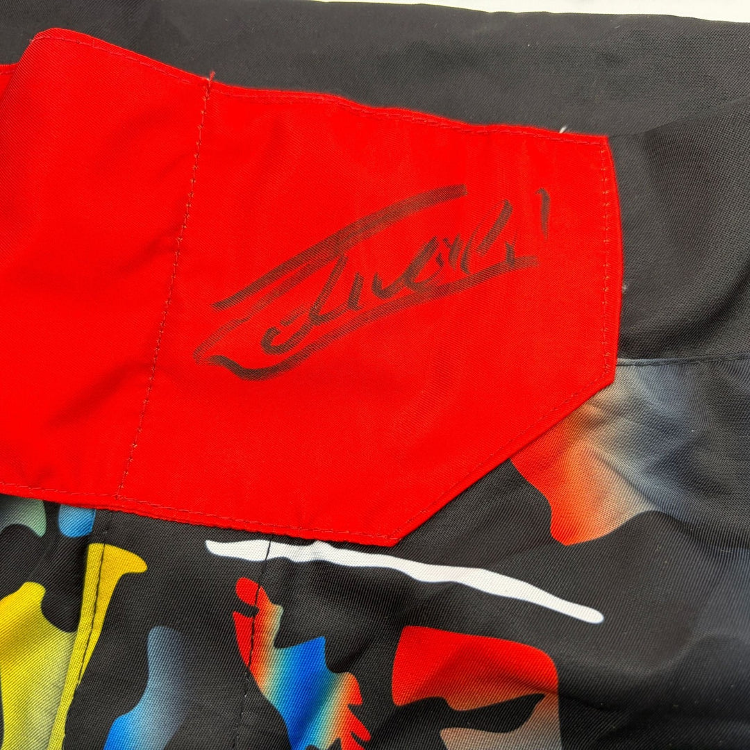 Autographed/Signed Charles Oliveira UFC MMA Trunks Shorts PSA/DNA COA