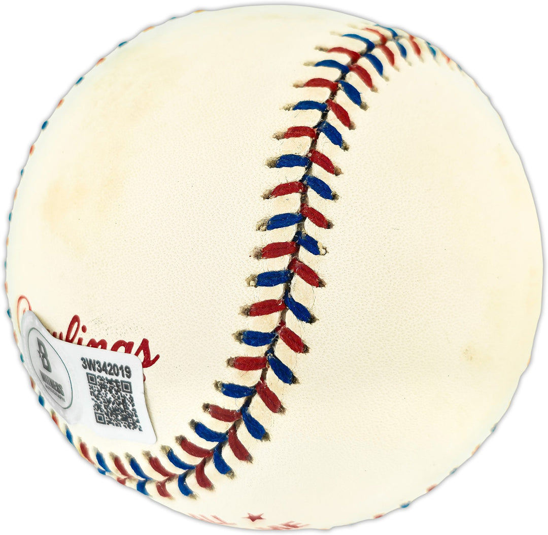 Ken Griffey Jr. Auto 1996 All Star Game Logo Baseball Mariners Beckett 3W342019