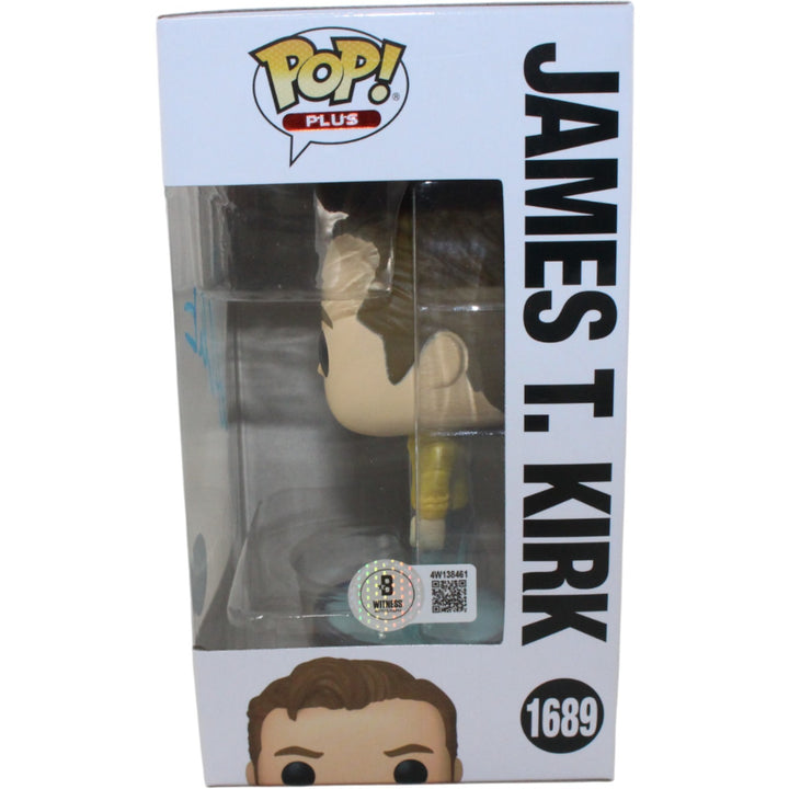 William Shatner Autographed Star Trek Glitter #1689 Funko Pop! Beckett 54590