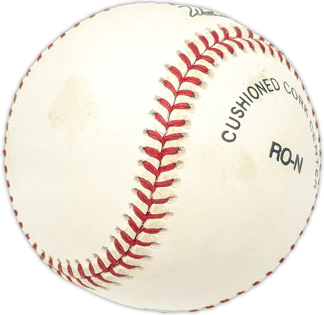 John Denny Signed NL Baseball Philadelphia Phillies "33279" JSA #A19221