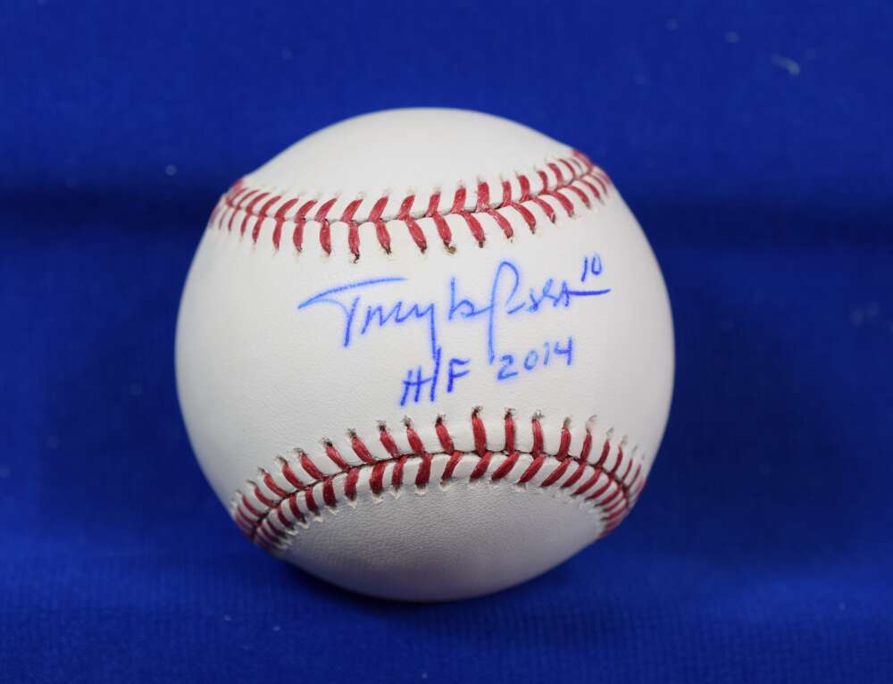 Tony LaRussa HOF 2014 Tristar COA Autograph Major League Signed Baseball