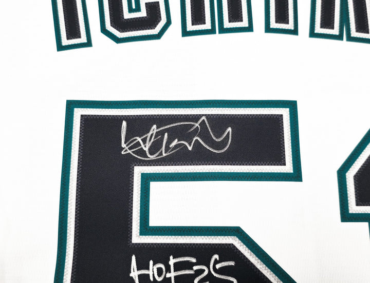 Mariners Ichiro Suzuki Auto Signed White Nike Jersey Size XL HOF 25 Beckett Wit