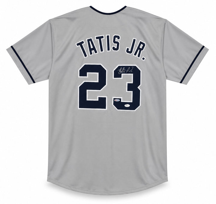 San Diego Padres Fernando Tatis Jr. Signed Grey Jersey JSA