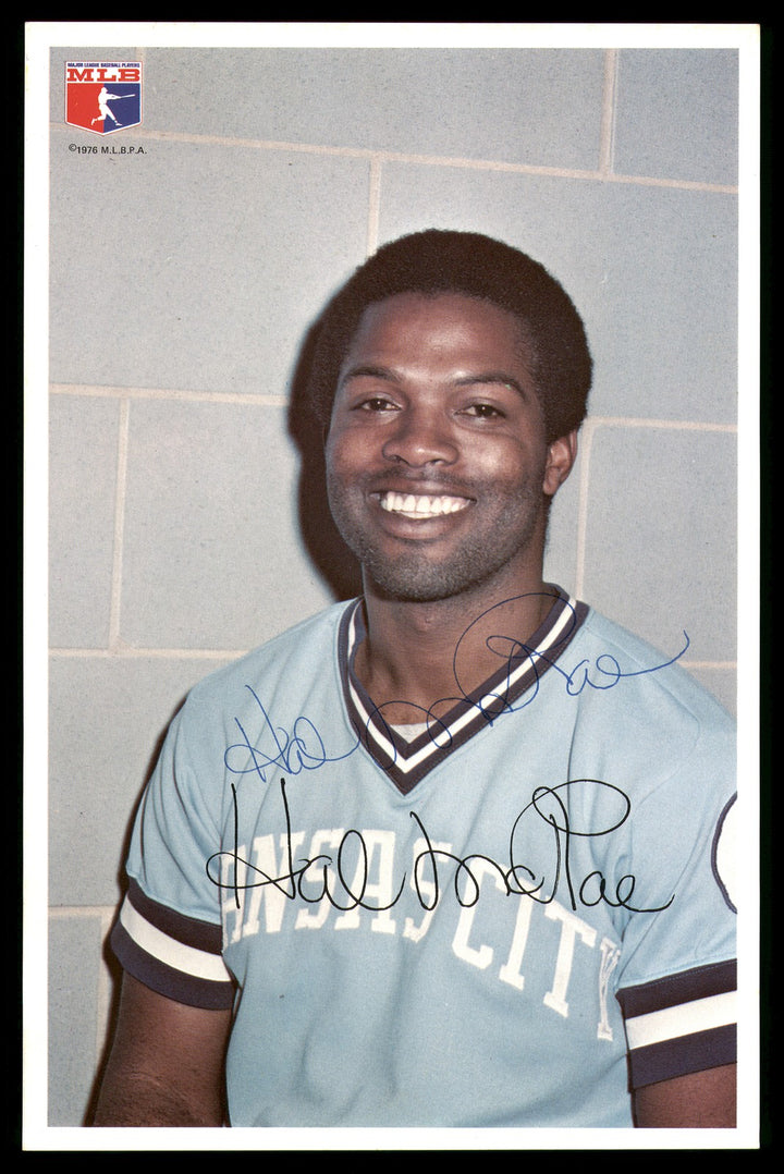 Royals Auto 15 Count Lot of 6x9 Team Issued Photos All Different Al Cowens McRae