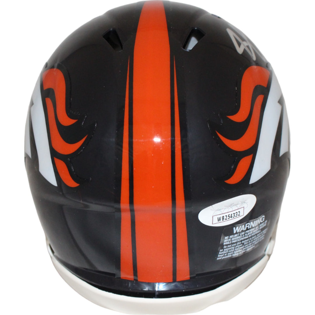 Jonathon Cooper Autographed Denver Broncos Mini Helmet JSA 43506