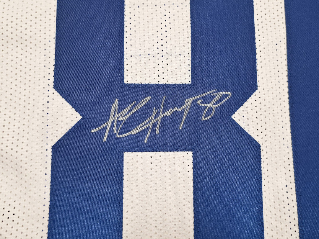 Dallas Cowboys Alvin Harper Signed White Jersey Beckett Wit