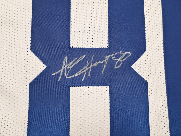Dallas Cowboys Alvin Harper Signed White Jersey Beckett Wit