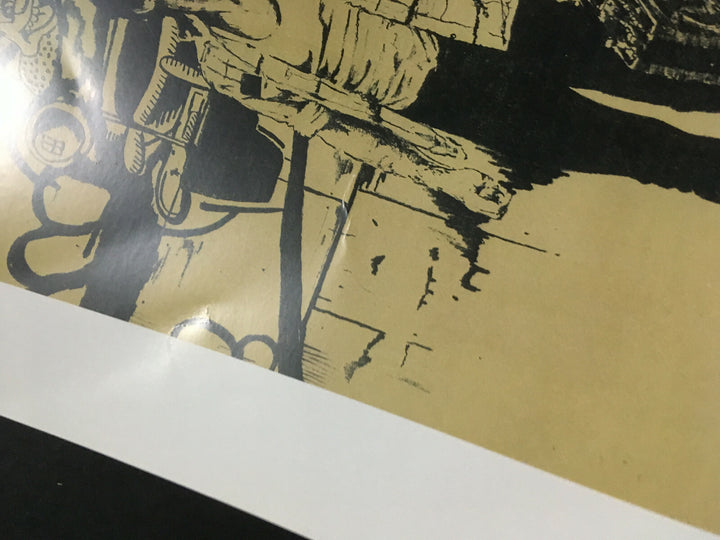 Jeff Frankel signed Bruce Springsteen Out In the Street Art framed auto COA /84