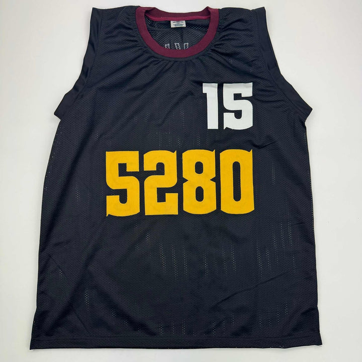Signed Nikola Jokic Denver Black 5280 City Edition Jersey JSA COA