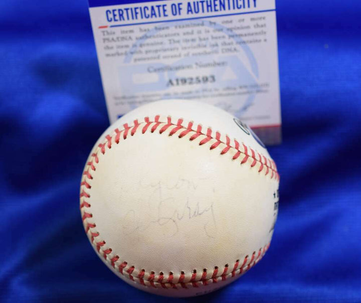 Harry Caray PSA DNA Coa Autograph National League ONL Hand Signed Baseball