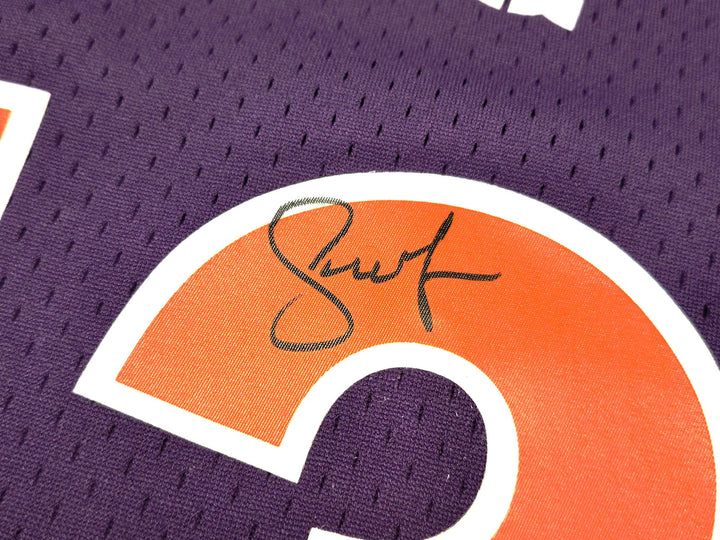 Suns Steve Nash Auto Purple AUTH Mitchell Ness 05-06 HWC Swingman Jersey XXL BAS