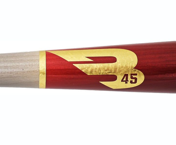 Elly De La Cruz Auto Signed Red B45 Player Model Bat Cincinnati Reds Beckett Wit
