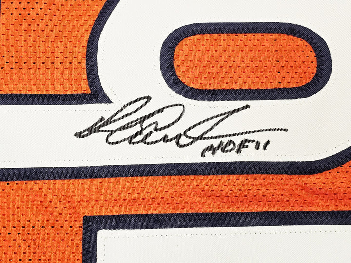 Chicago Bears Richard Dent Autographed Signed Orange Jersey "HOF 11" Beckett Wit