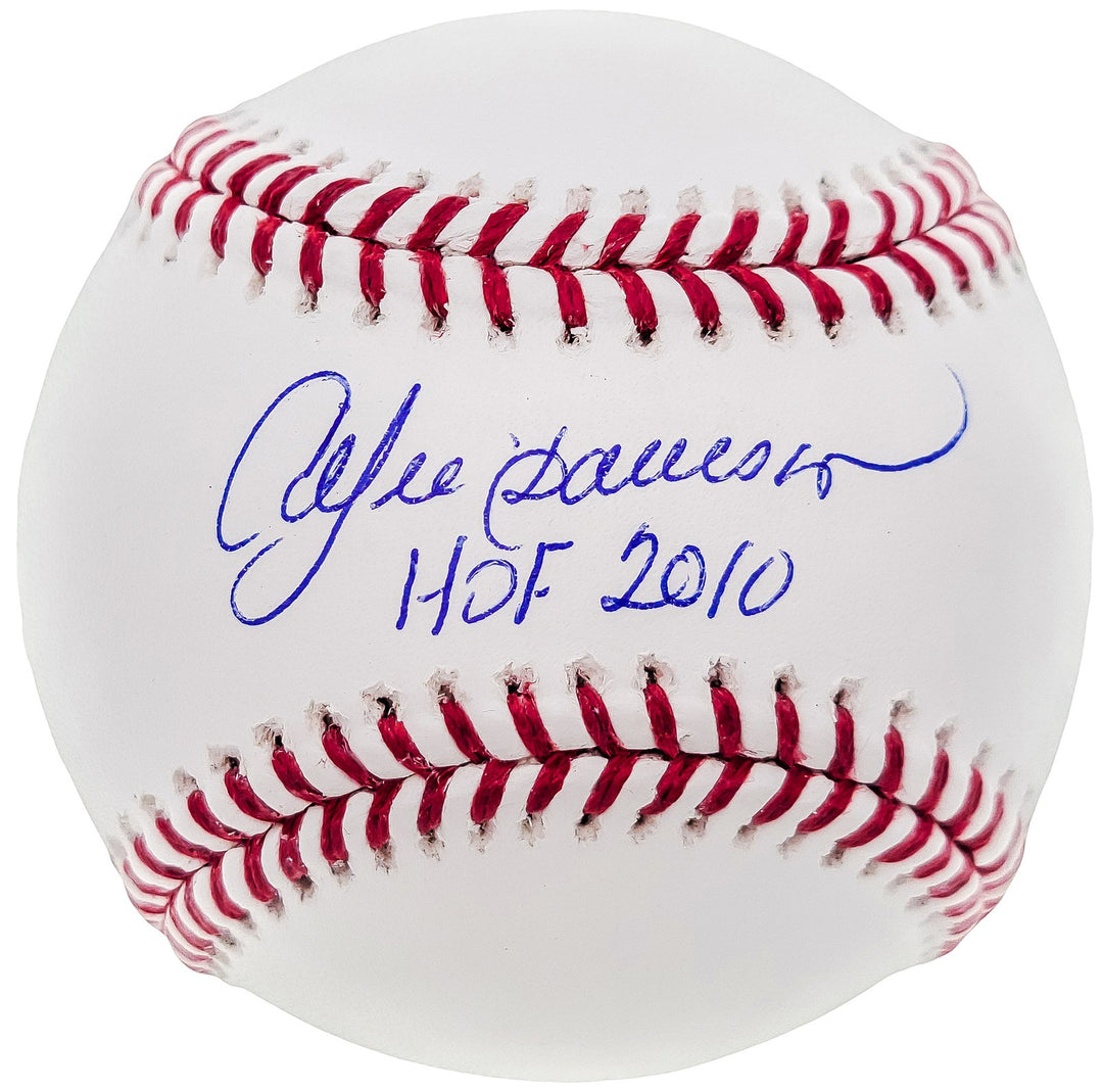 Andre Dawson Signed MLB Baseball Montreal Expos "HOF 2010" Beckett