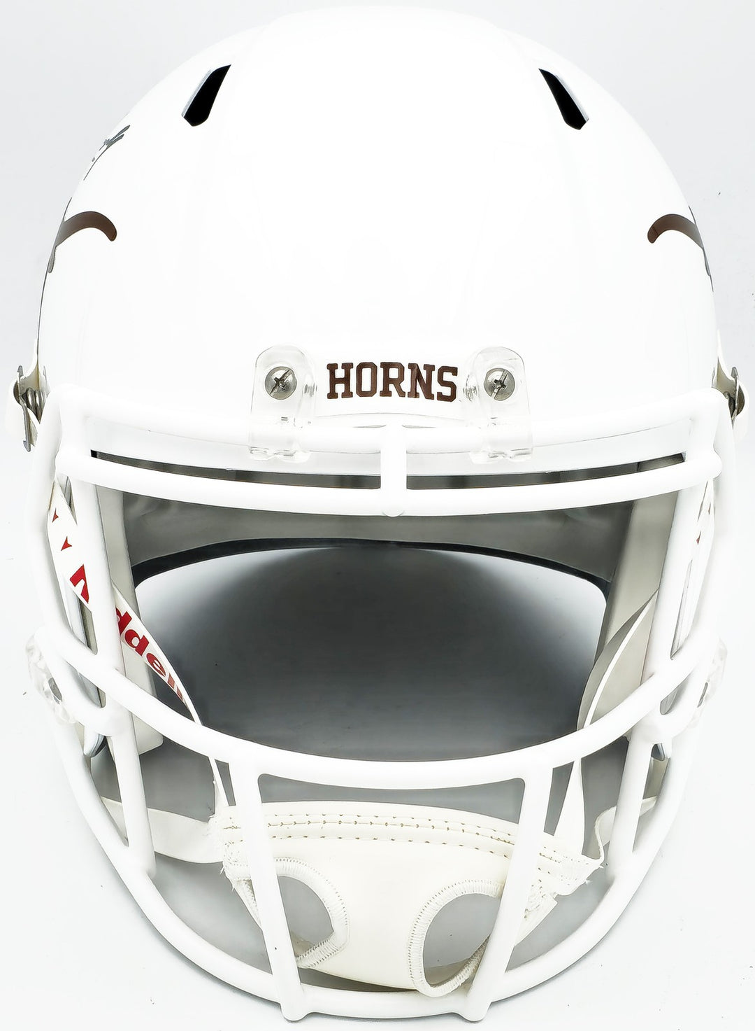 Earl Campbell Auto Texas Longhorns White Full Size Rep Speed 2021 Helmet Beckett
