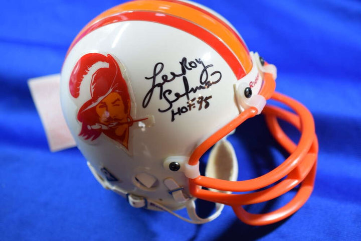 Lee Roy Selmon PSA DNA Autograph Buccaneers Mini Helmet Signed