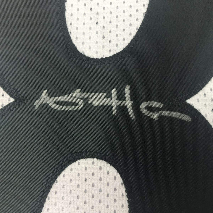 Autographed/Signed Antonio Brown Pittsburgh White Jersey Beckett BAS COA