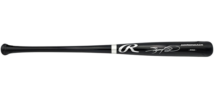 Sammy Sosa Signed Black Rawlings Adirondack Pro Baseball Bat Cubs Beckett Wit