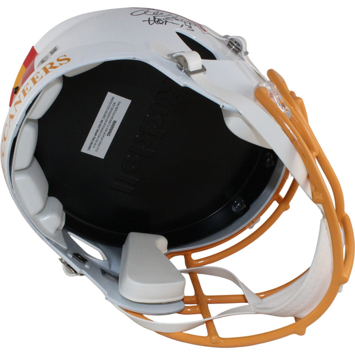 Tampa Bay Buccaneers SB 37 Alstott Sapp +3 Signed F/S TB Helmet Beckett W 54866
