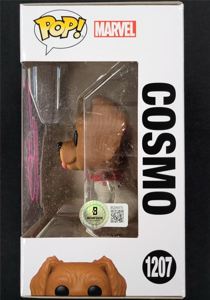 Maria Bakalova signed Cosmo Guardians of the Galaxy Funko Pop! (B) ~ Beckett BAS
