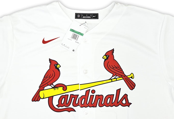 St. Louis Cardinals Scott Rolen Signed White Nike Jersey Size XL Beckett Wit