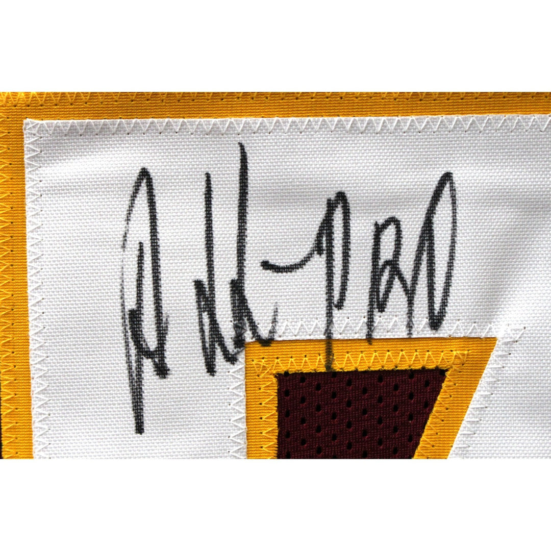 Dexter Manley Autographed Pro Style Red XL Jersey All Pro Beckett Witness 51675
