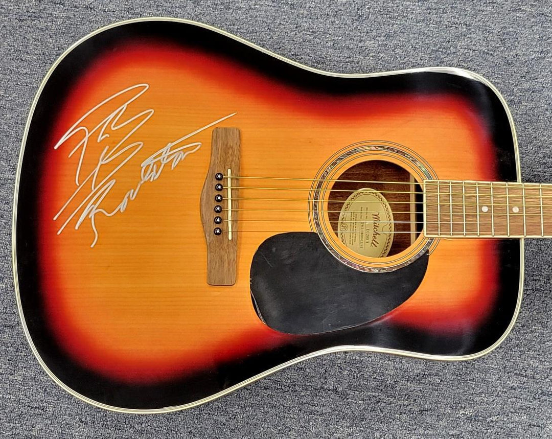 Post Malone signed RARE "Posty" Acoustic Guitar Rapper autograph ~ Beckett BAS