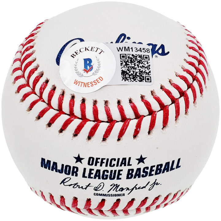 Manny Ramirez Autographed Signed MLB Baseball Boston Red Sox Beckett