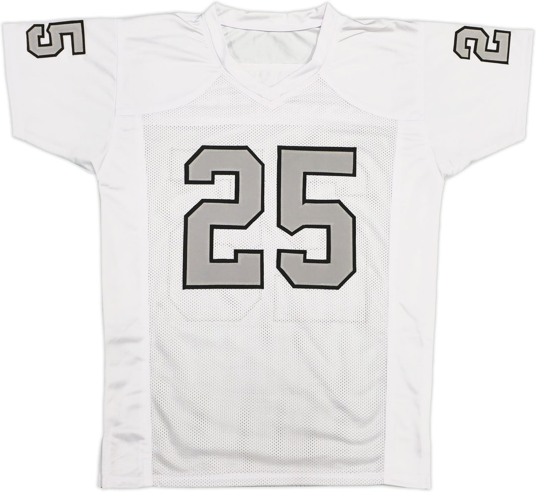 Oakland Raiders Fred Biletnikoff Autographed Signed White Jersey Beckett Wit