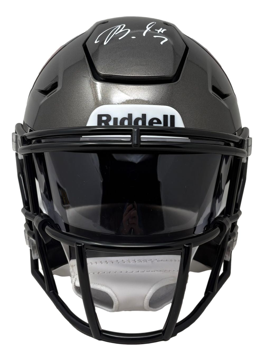 Bucky Irving Signed Tampa Bay Buccaneers MIDI SpeedFlex Helmet BAS