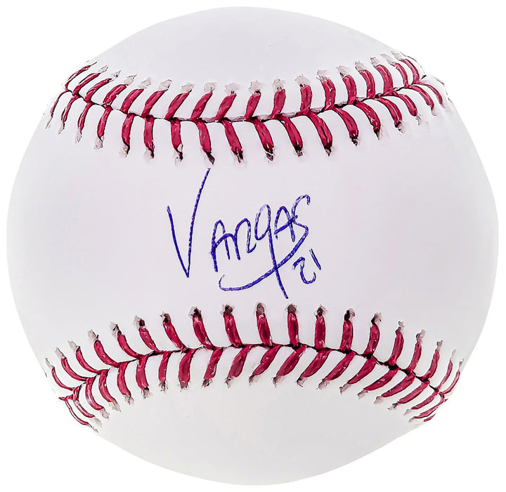 Miguel Vargas Autographed Signed MLB Baseball Dodgers, White Sox Beckett Wit