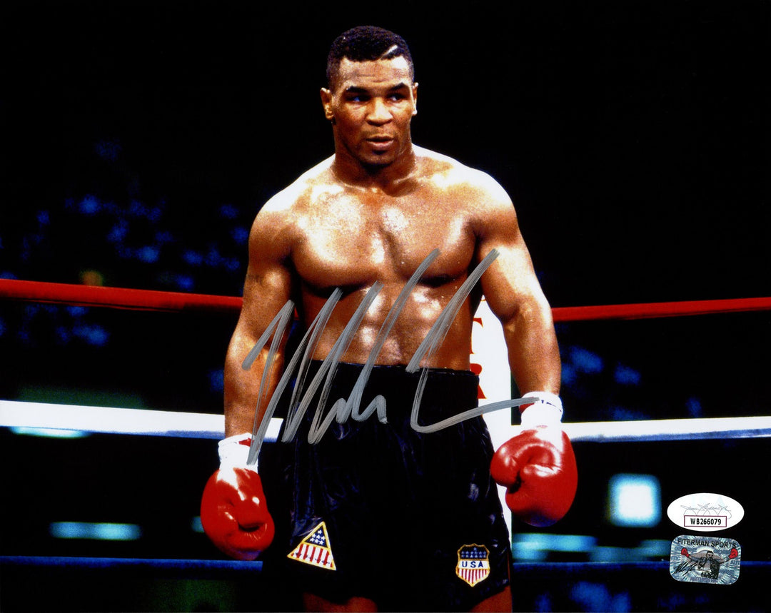 Mike Tyson Autographed Signed 8x10 Photo JSA Witness
